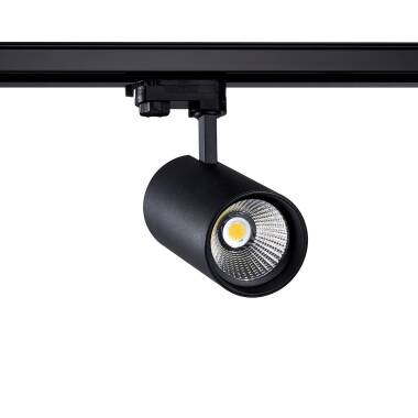 LED-Strahler New D'Angelo Schwarz 30W (CRI 90) LIFUD für 3-Phasenstromschienen