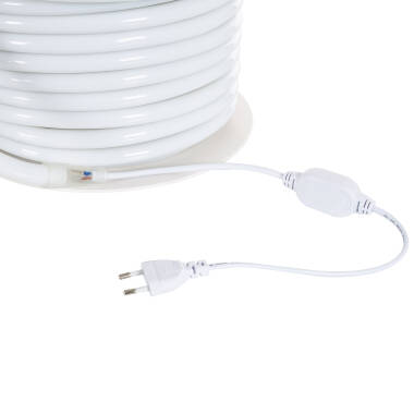 Produkt von LED-Neonstreifenrolle 220V AC 120 LED/m 50 m Rund 360 Neutrales Weiss IP67 nach Mass Schnitt alle 100 cm