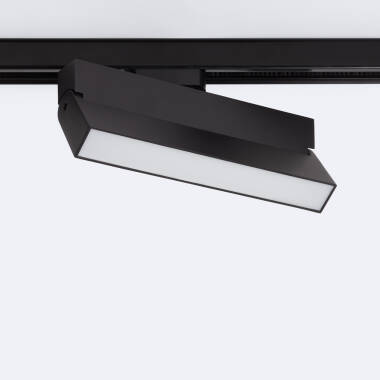 Rail Spot Linear LED Enkelfasig 24W Dimbaar TRIAC CCT Selecteerbaar No Flicker Elegant Zwart