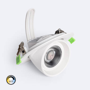 Oprawa Downlight Nastawna Okrągła LED 24W CCT Biała LIFUD