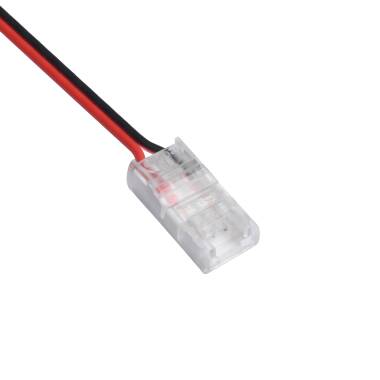 Clip-Verbinder mit Kabel für einfarbige LED-Streifen 12-24V DC Breite 8 mm