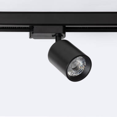 Product van Rail Spot LED Enkelfasig 10W Dimbaar New Mallet Zwart No Flicker UGR15