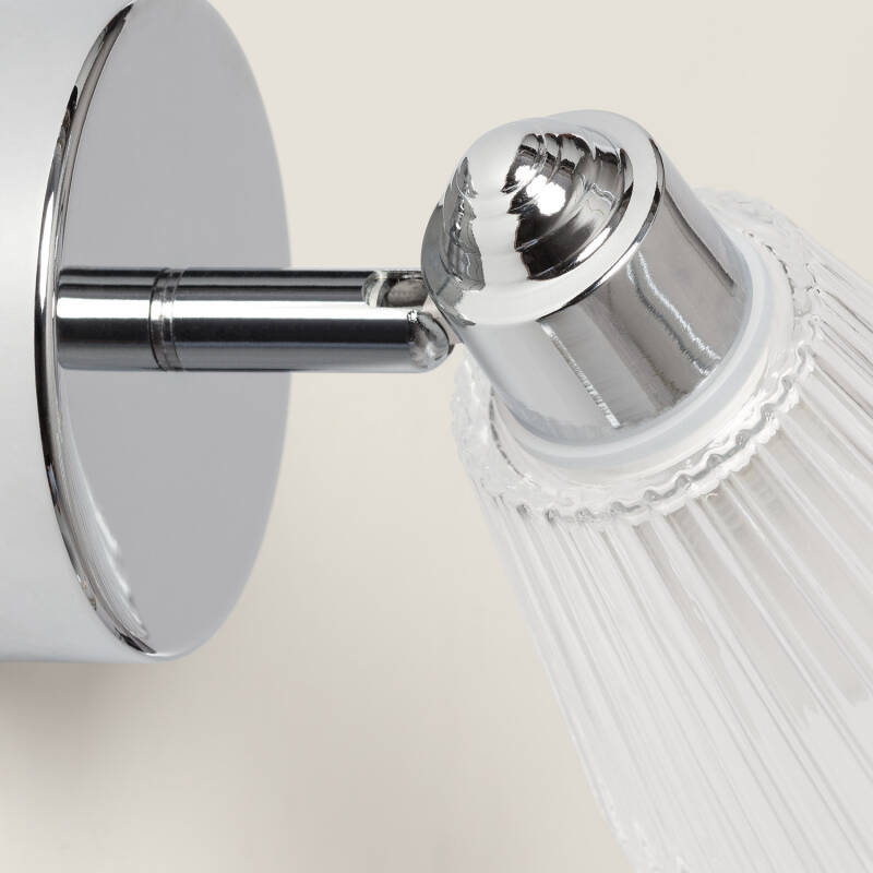 Produit de Lampe Murale Salle de Bain 1 Spot Chrome Rain