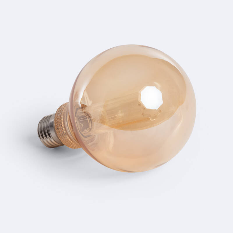 Product van LED Lamp Filament E27 3.5W 110 Im G95 Gold