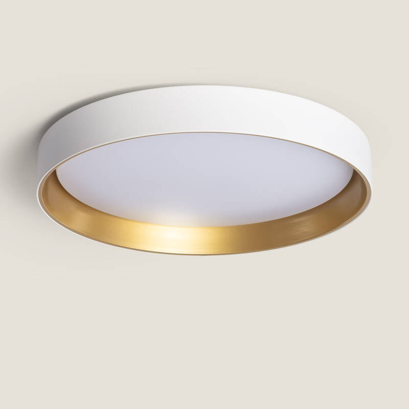 Product van Plafondlamp LED 30W Rond Metaal Ø550 mm CCT Selecteerbaar Big Broadway