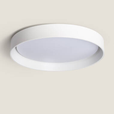 Plafonnier LED Rond Métal 30W CCT Sélectionnable Big Broadwey Ø550 mm