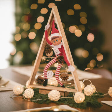 LED-Weihnachtsbaum Golden mit Batterie