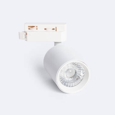 New Mallet 10W No Flicker UGR15 Dimmable LED Spotlight in White for Single Circuit Track