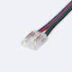 Product of Connector with Cable for 24V DC Digital SPI IC COB LED Strip 10mm Wide 