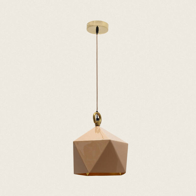 Product of Elia Metal Gold Pendant Lamp 