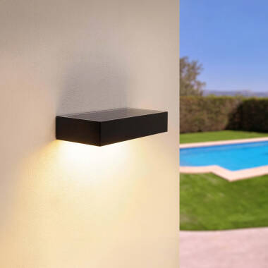 Prodotto da Applique da Parete per Esterni LED 6W Karl Solare Nero