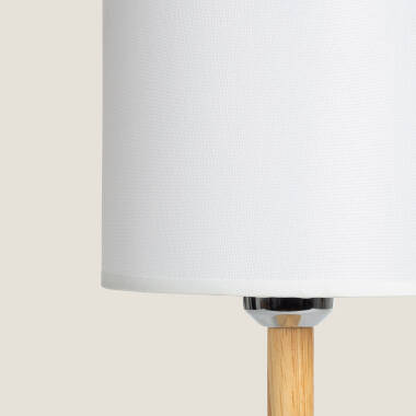 Prodotto da Lampada da Tavolo LED 1W Portatile in Legno con Batteria USB Ricaricabile Folgosa