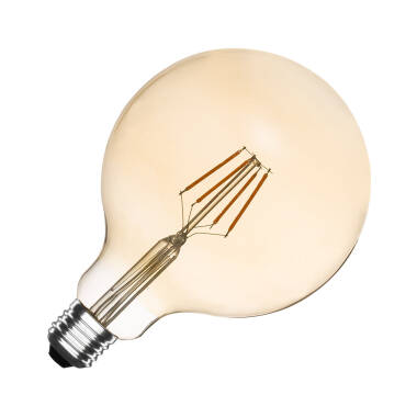 E27 Dimmable Filament LED Bulb 6W G125 720 lm Gold