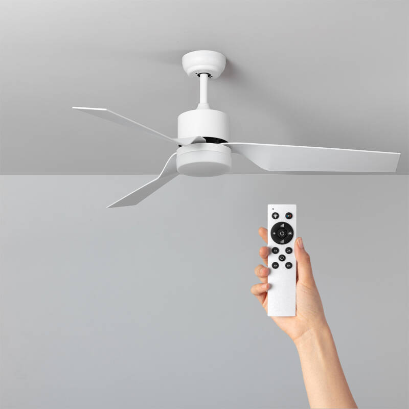 Product of Minimal Silent Ceiling Fan with DC Motor in White 132cm 