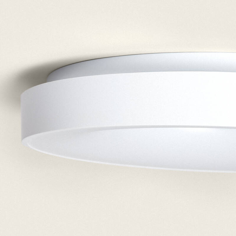 Produit de Plafonnier LED 24W Rond Métal CCT Sélectionnable Bill