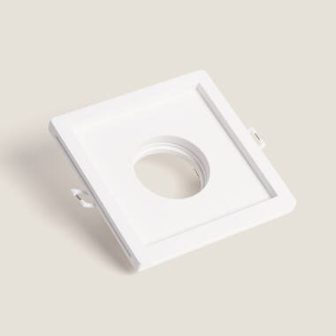 Portafaretto Downlight Integrazione Cartongesso per Lampadina GU10 / GU5.3 Foro 125x125 mm UGR17