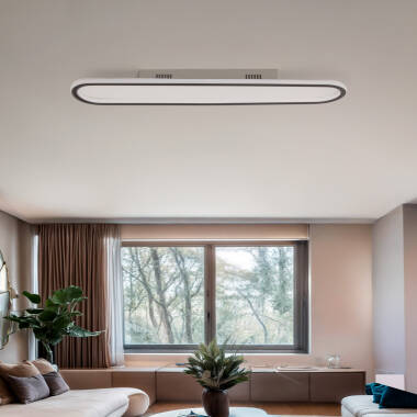 Plafon LED 35W z Aluminium Black Renoir