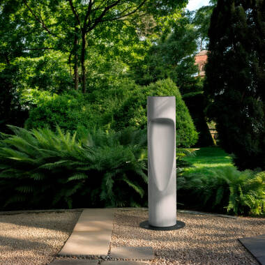 Tervin 4.5W Cement Dimmable Outdoor LED Bollard 50cm