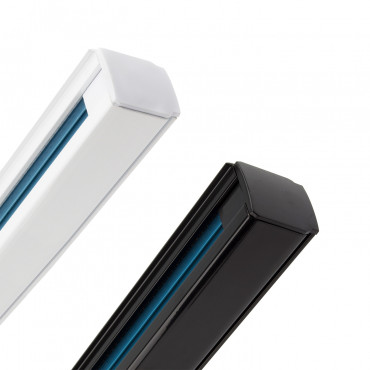 Product Rail Triphasé Aluminium 1 Mètre pour Spots LED (3 Allumages)