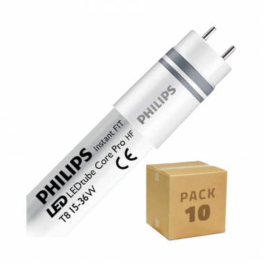 Product van Pack van 10St LED Buizen  T8 G13 Philips CorePro 120 cm 15W HF  (10 St)