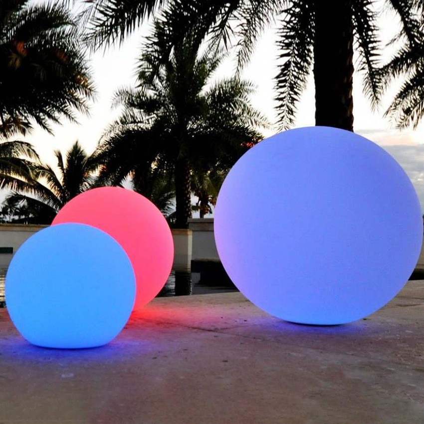 Product of 40cm Rechargeable RGBW LED Sphere