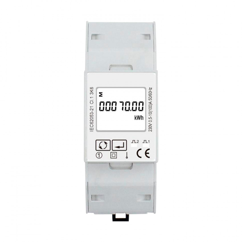 Produit de Compteur d’Énergie Bidirectionnel Monophasé Direct MAXGE 100A