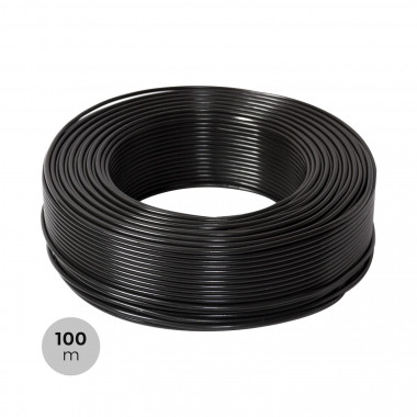 Product of 100m Coil of Black 6mm² PV ZZ-F Cable