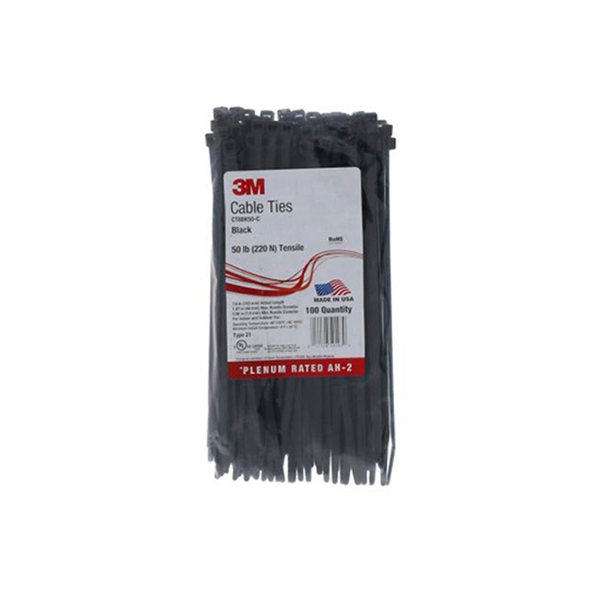 Product van Scotchflex 3M outdoor tie wraps FS 100 AWC C-C 2.5mm x 100mm 100 stuks 3M 7000035282-CC