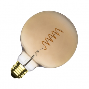 LED Filamentní Žárovka E27 4W 200 lm G125  Stmívatelná Gold