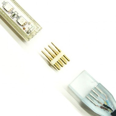 Connecteur 4 PIN Ruban LED RGB 220V AC Coupe tous les 25/100cm