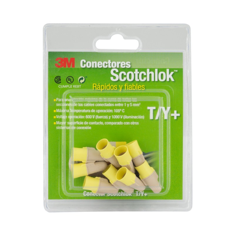 Blister Kabelstecker Scotchlok T/Y Steckverbinder 1-5mm² (9 Stück) 3M 7010233168