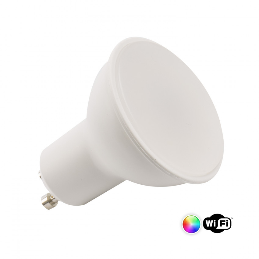 Product van Slimme LED lamp Smart WiFi GU10 5W 300lm RGBW Dimbaar