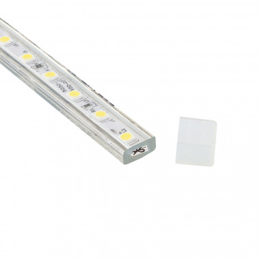 Product van Eindkapje voor 220V AC LED strip In te korten om de 25/100cm