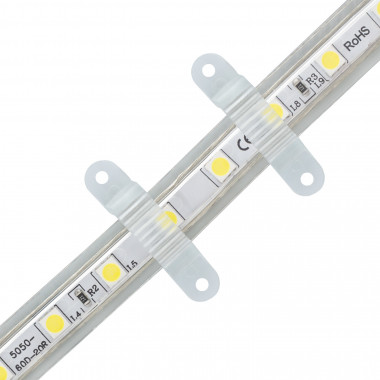 Product van Beugels voor 220V LED strips In te korten om de 25cm/100cm