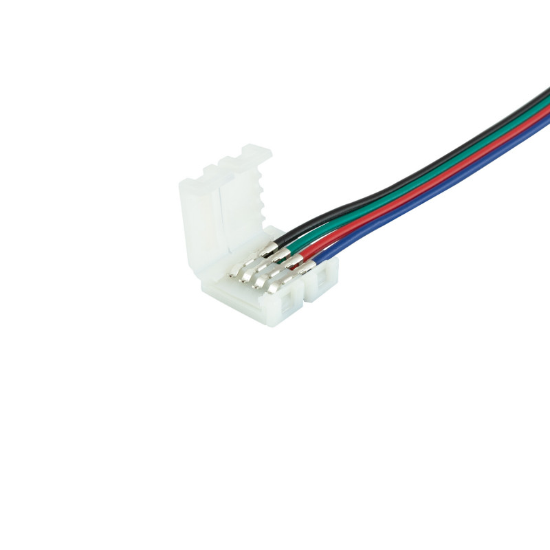 Produit de Câble Connecteur Rapide Ruban LED 12/24V DC RGB 10mm 4 BROCHES
