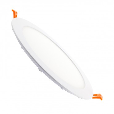 Product Dalle LED Ronde Extra-Plate 15W Coupe Ø 185 mm