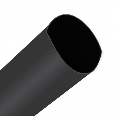 Product van Zwarte Krimpkous 3:1 krimp 80mm 1 meter 