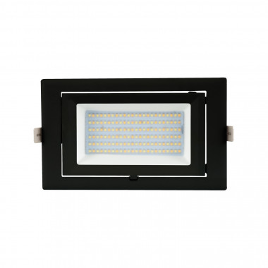 Product of Black 48W Rectangular SAMSUNG 130lm/W LIFUD Adjustable LED Downlight