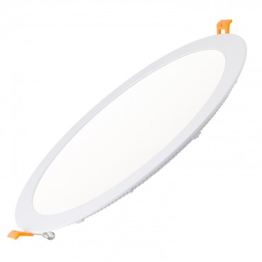 Product Dalle LED Ronde Extra-Plate 24W Coupe Ø 280mm