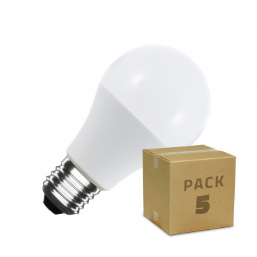 Product PACK of 5W E27 A60 510 lm LED Bulbs (5 Units)