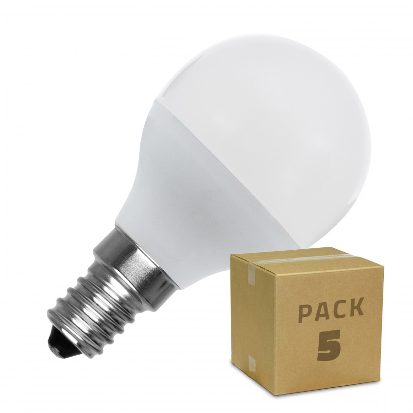 Product of PACK of 5W E14 G45 400 lm LED Bulbs (5 Units)