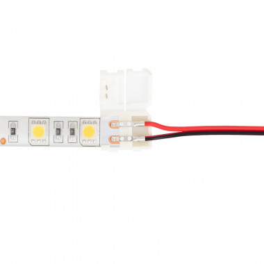 Câble Connecteur Rapide Ruban LED 12/24V DC Monochrome 10mm 2 BROCHES -  Ledkia