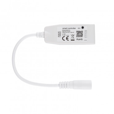Product De Mini LED Strip Controller/Dimmer WIFI SMART Monochroom 12/24V 