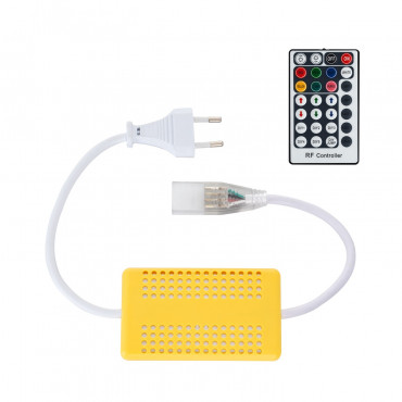 Product Controller voor een 220V RGB LED strip + RF afstandsbediening met 28 knoppen