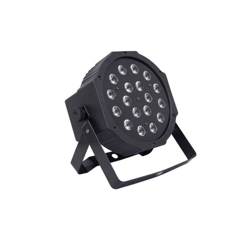 Punktstrahler Projektor Strahler LED Equipson SUPERPARLED ECO 18 RGB DMX 18W