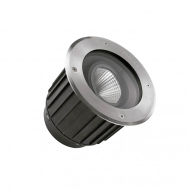 Round 16W LEDS-C4 55-9907-CA-CL Gea Recessed COB LED Ground Spotlight IP67