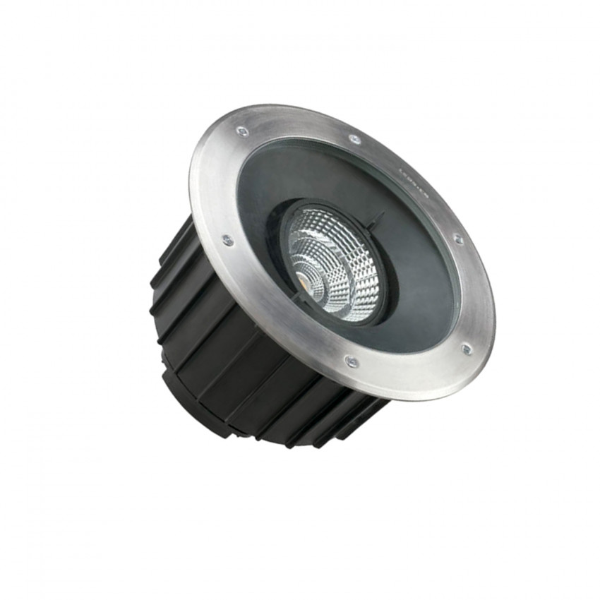 Product of Round 35W LEDS-C4 55-9972-CA-CM Gea Recessed COB LED Ground Spotlight IP67