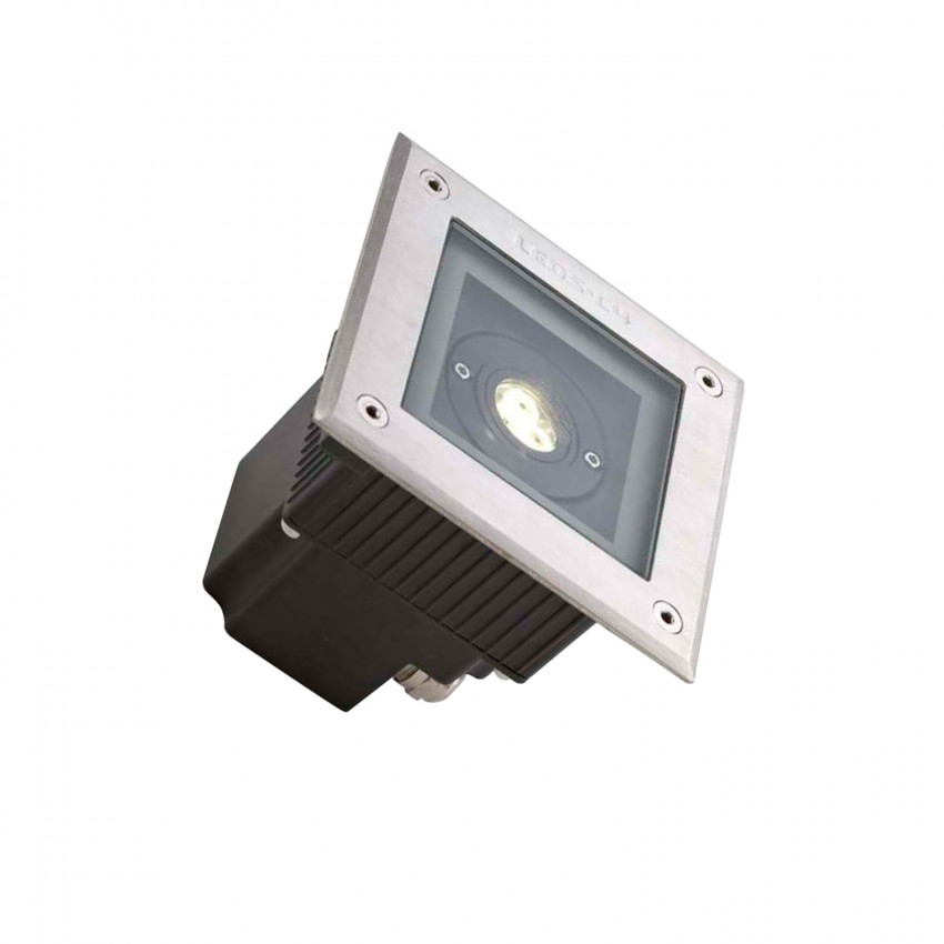 Product van Grondspot Gea Power Vierkant LED 6W IP67 LEDS-C4 55-9723-CA-CL
