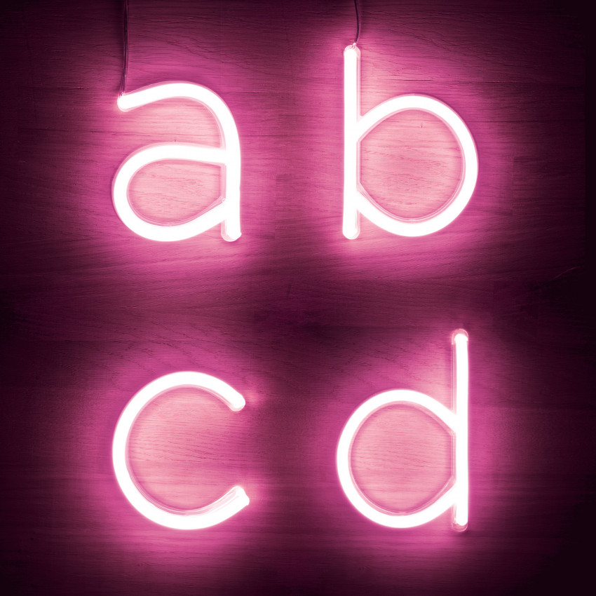 Product of Pink LED Neon Letters