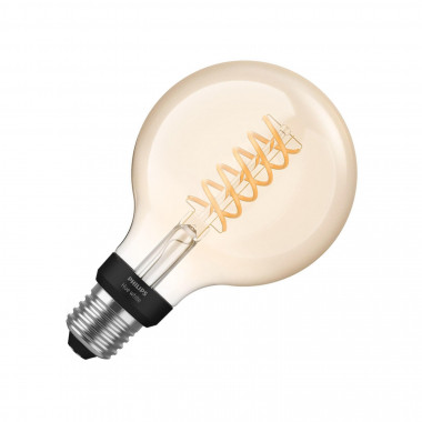 Philips Hue Bulbs E27 (G93) 7W 550lm Warm-to-cool white light Amber